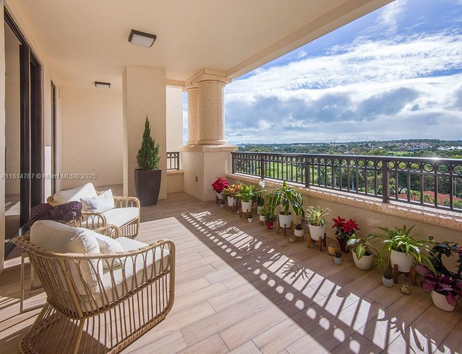 1 of 3 Balconies