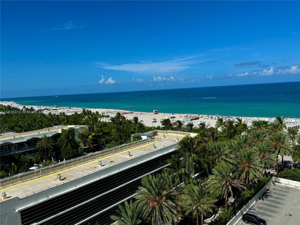 Ocean views from balcony