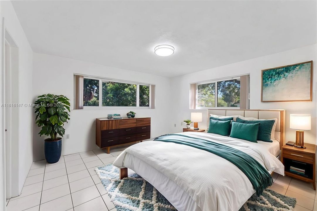 Primary virtually staged