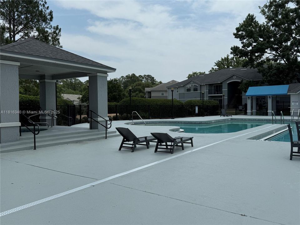 pool and hot tub