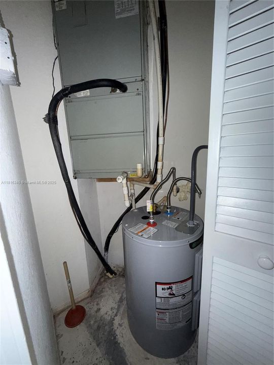 water heater and a/c