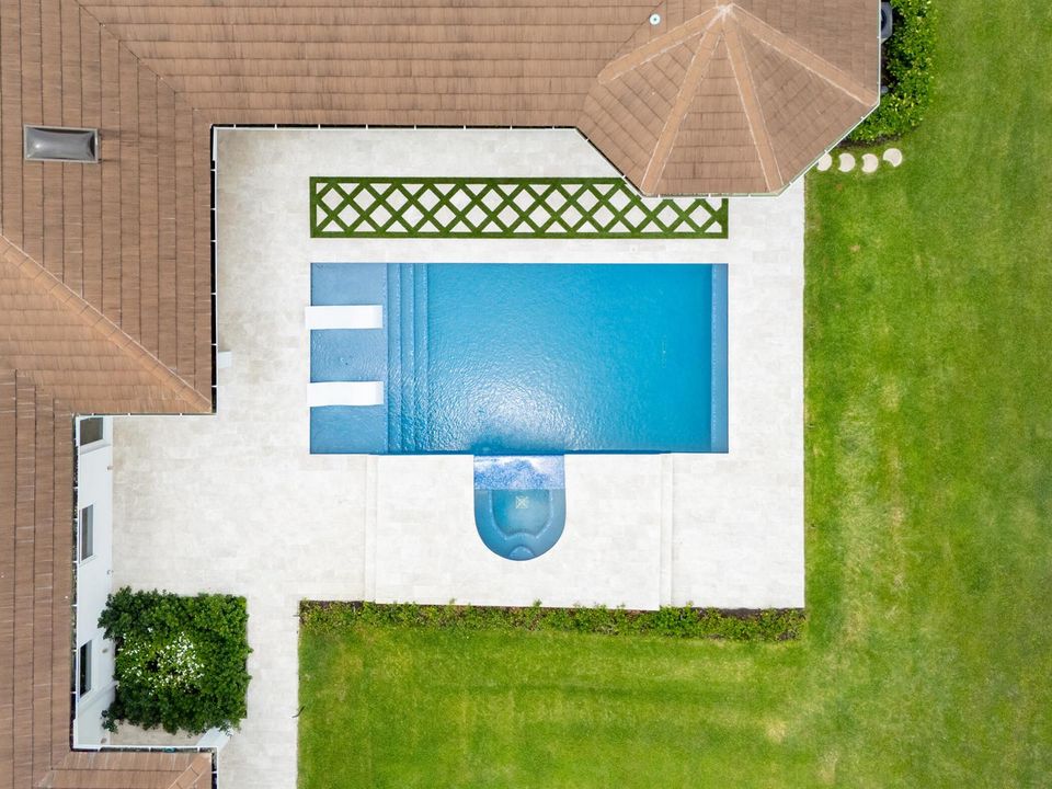 Aerial of Pool