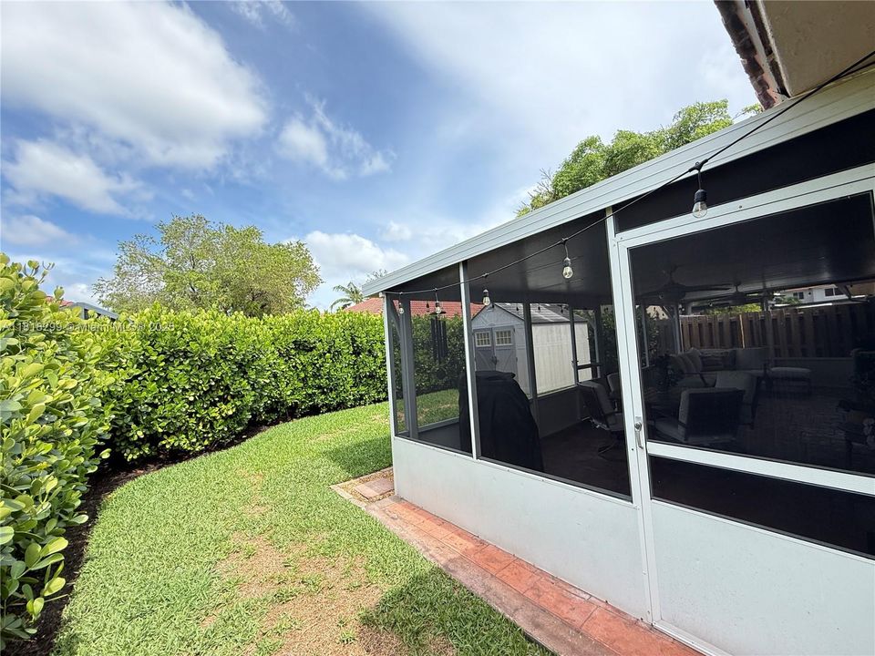 Covered/Screened Patio