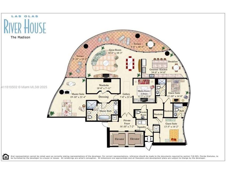 Active With Contract: $2,275,000 (3 beds, 3 baths, 2726 Square Feet)