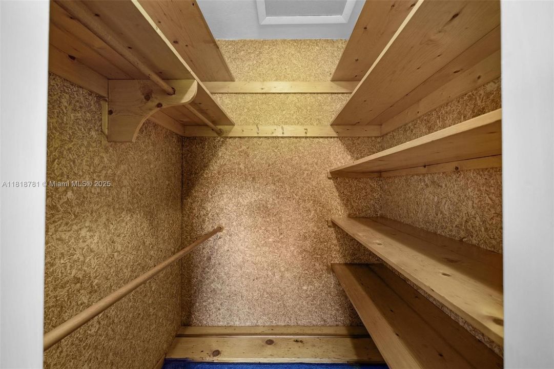 Bedroom 2 walk in cedar closet