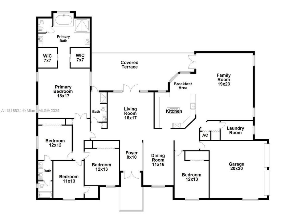 Active With Contract: $2,299,999 (5 beds, 3 baths, 3605 Square Feet)