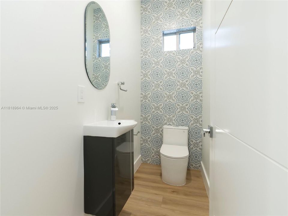 Powder bathroom downstairs