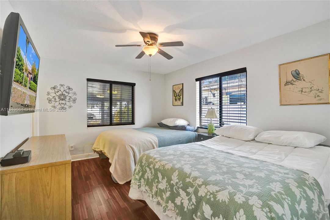 Large bedroom, large enough for king size bed