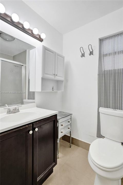 Primary Bathroom with step in shower