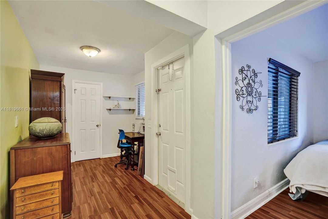 Could be used as a Nursery or office or build a large closet