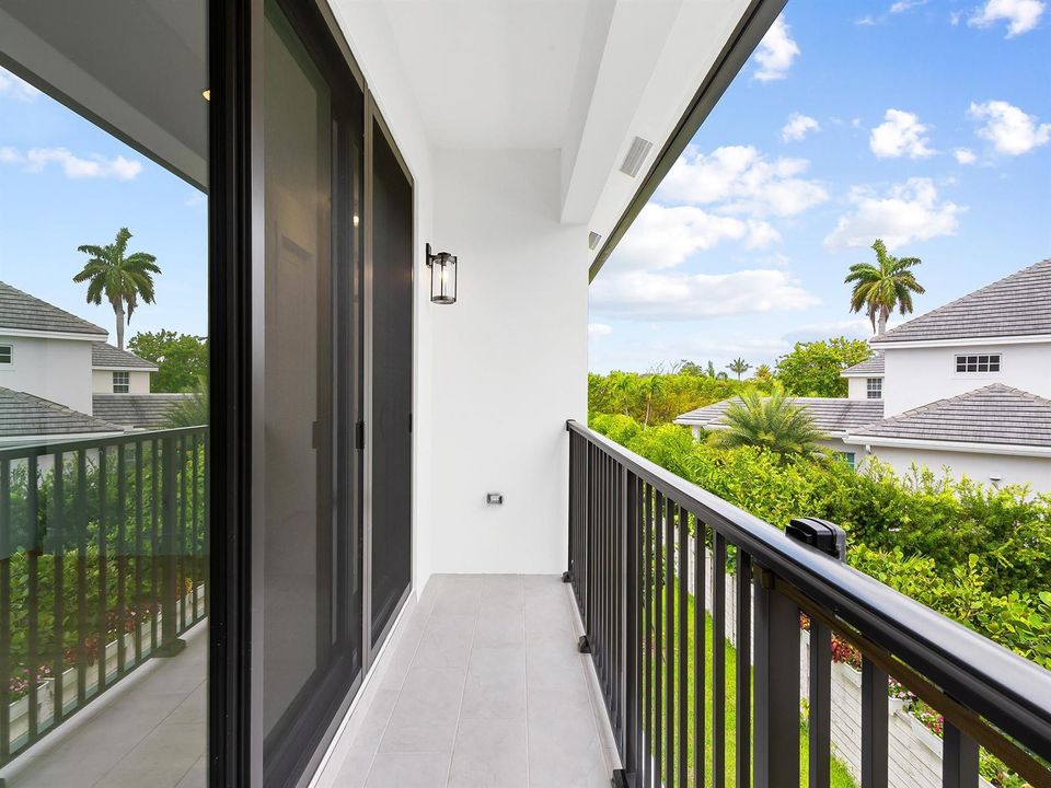 Balcony off Primary Bedroom