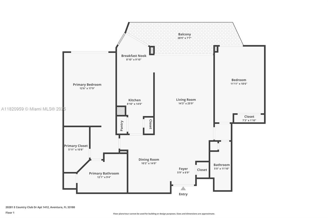 For Sale: $550,000 (2 beds, 2 baths, 1560 Square Feet)