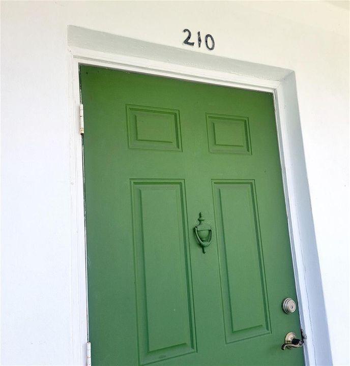 Front door