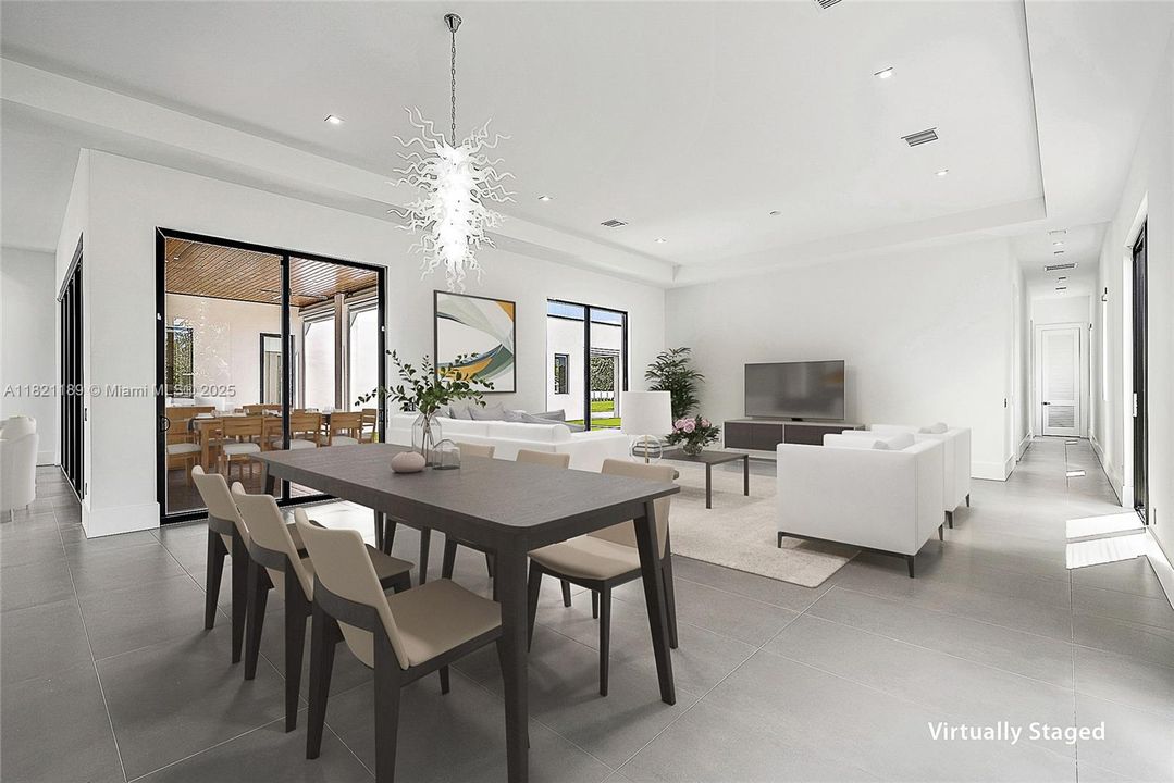 Living Area - Digitally Staged