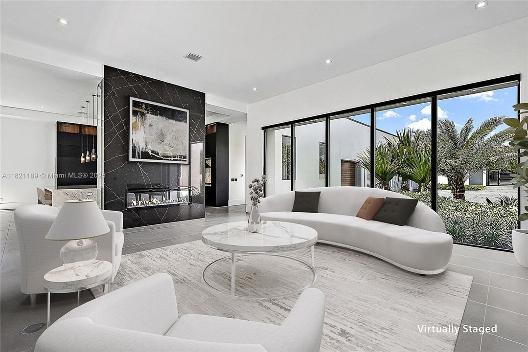 Sitting Area - Digitally Staged