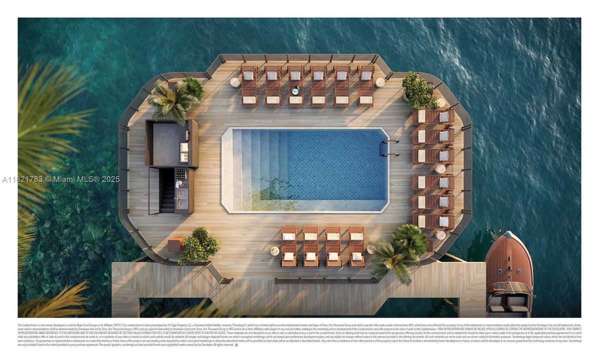 Lake Como Style Pool