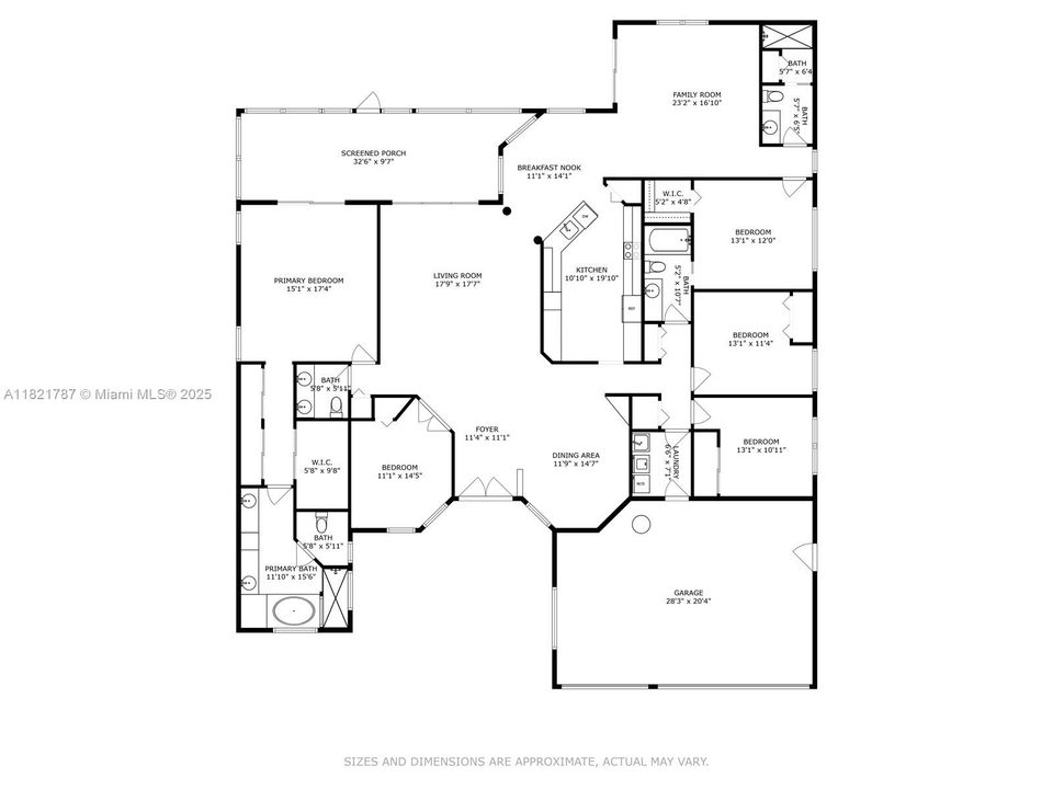 Fabulous floor plan for your family to enjoy.