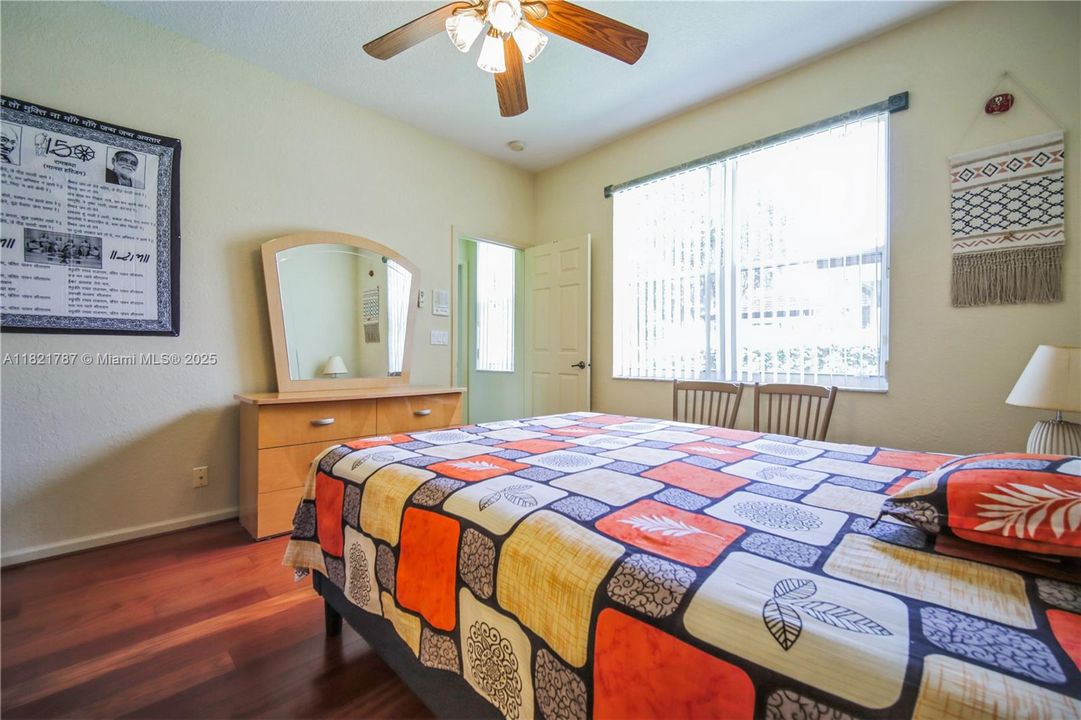 Bedroom with direct bathroom access & 2nd entry