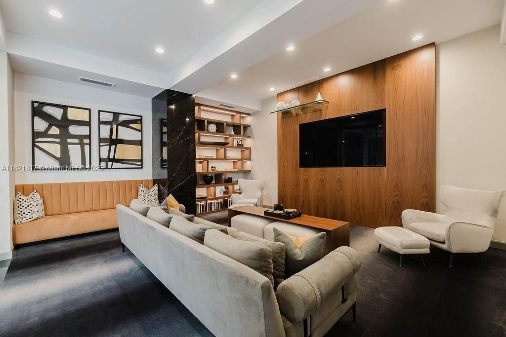 Quiet resident study or reading room — perfect for focus and productivity in a serene setting.