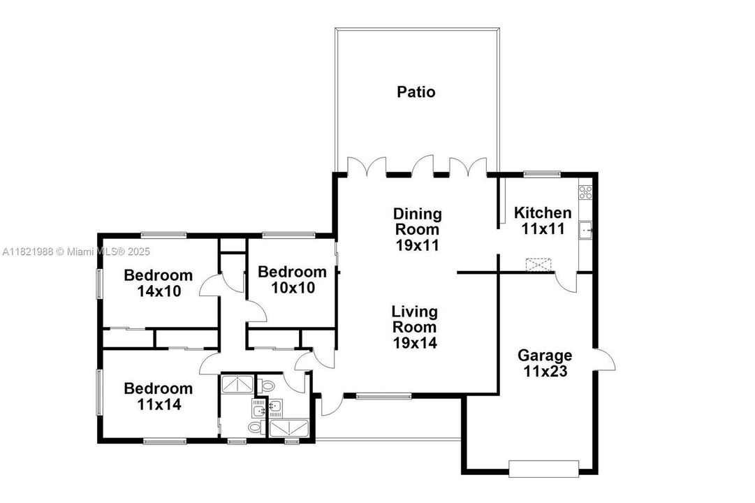 Недавно продано: $1,175,000 (3 спален, 2 ванн, 1440 Квадратных фут)