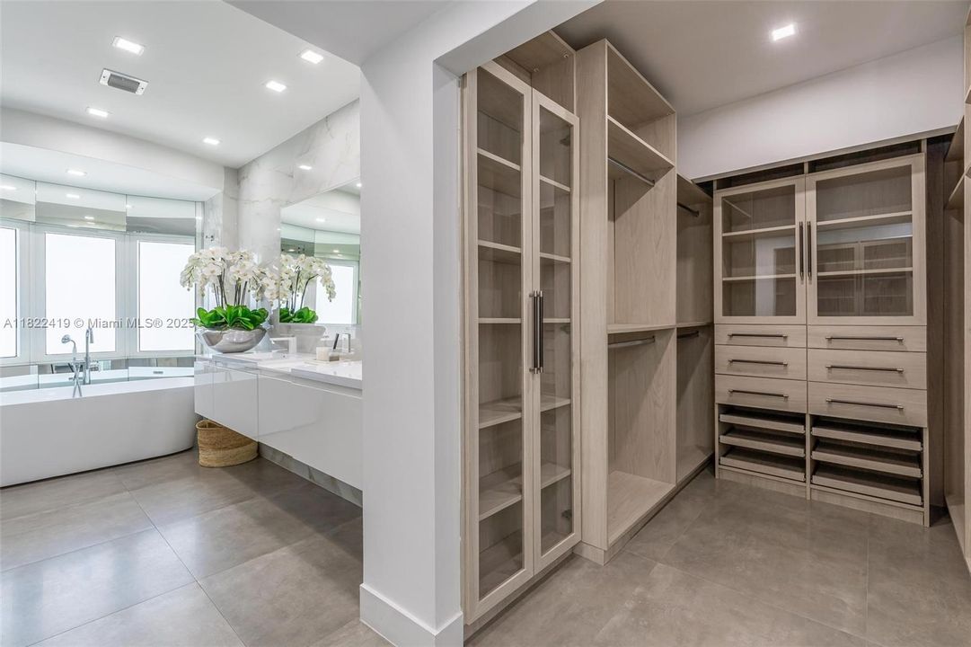 Primary Walk-in Closet