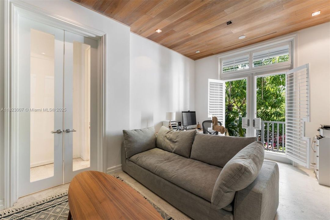 Downstairs office or formal dining room area.