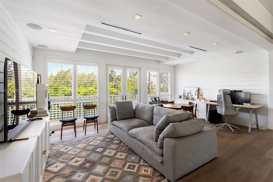 Upstairs family room