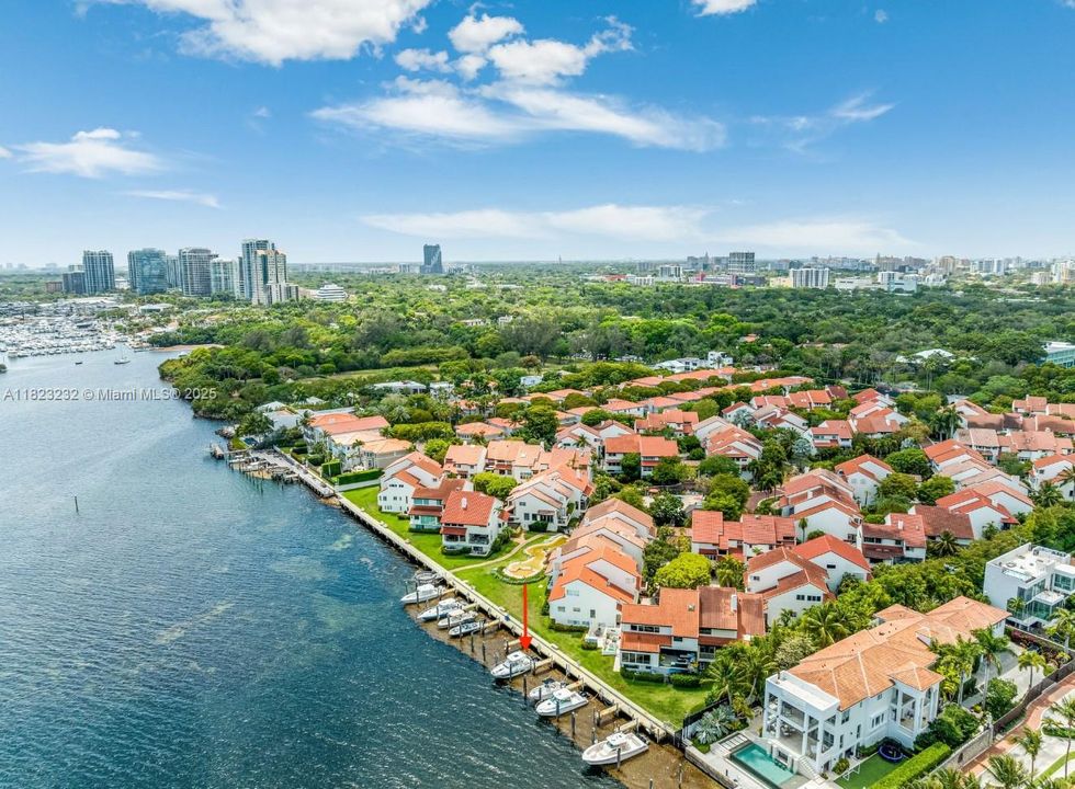 Boat Space #9 included in the sale for a vessel