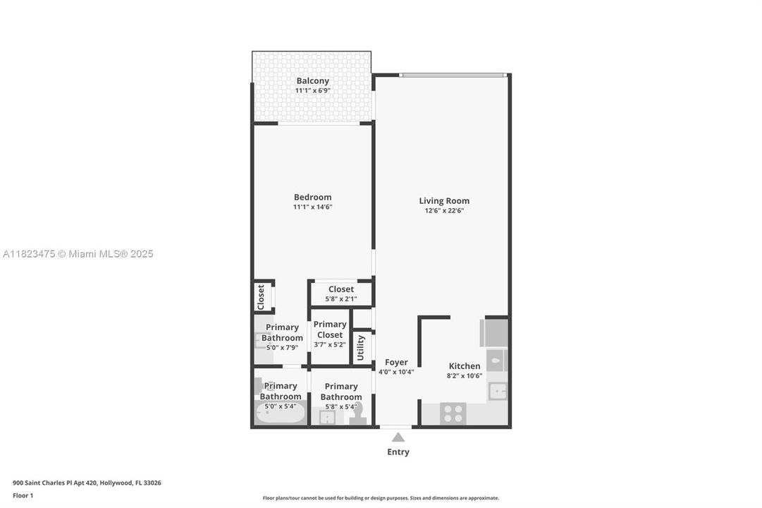 Vendido Recientemente: $105,000 (1 camas, 1 baños, 740 Pies cuadrados)