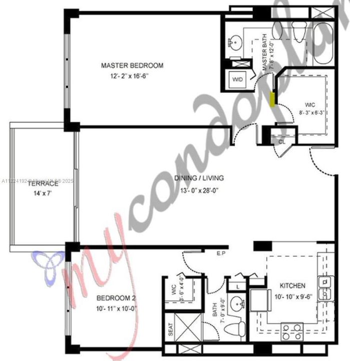 Vendido Recientemente: $599,900 (2 camas, 2 baños, 1190 Pies cuadrados)