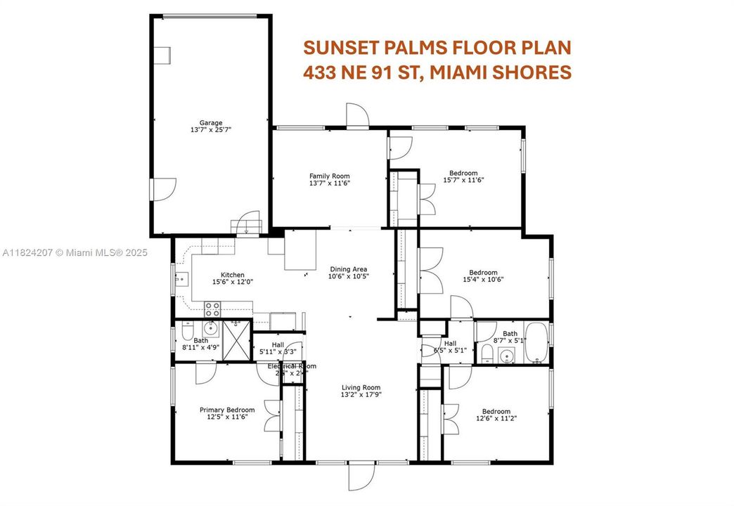 Activo con contrato: $1,325,000 (4 camas, 2 baños, 1691 Pies cuadrados)