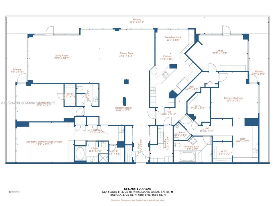 待售: $3,395,000 (6 贝兹, 5 浴室, 4902 平方英尺)