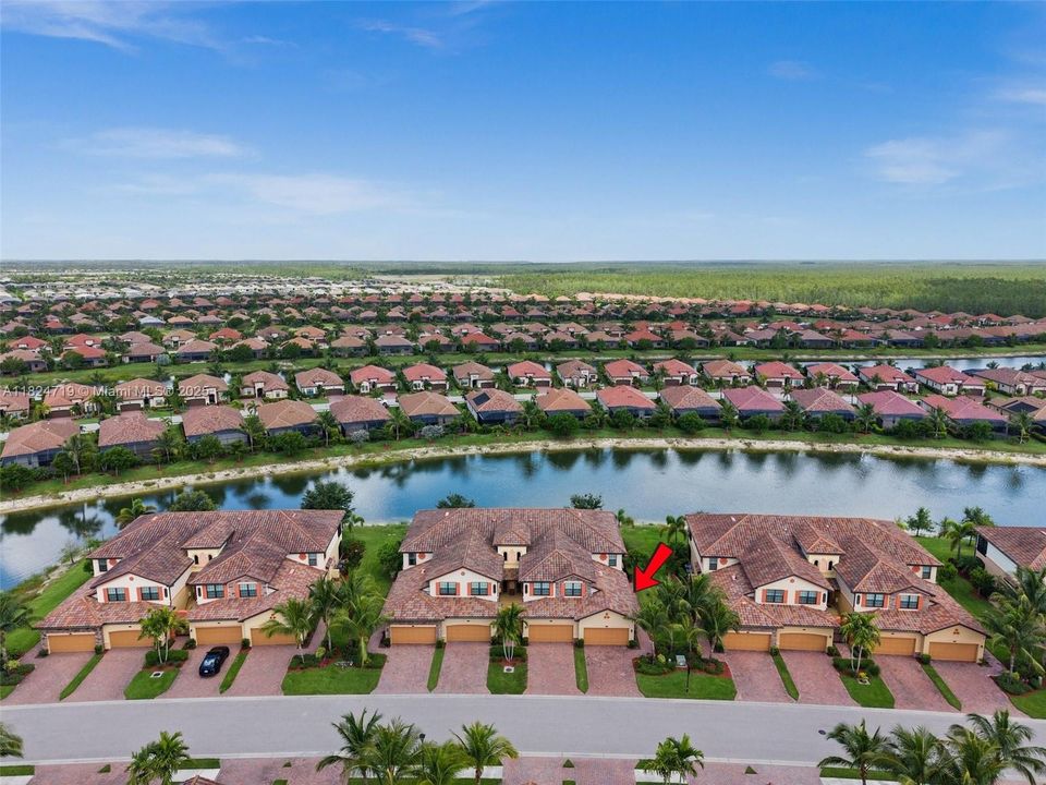 Aerial View of 17270 Cherrywood Ct, #5904