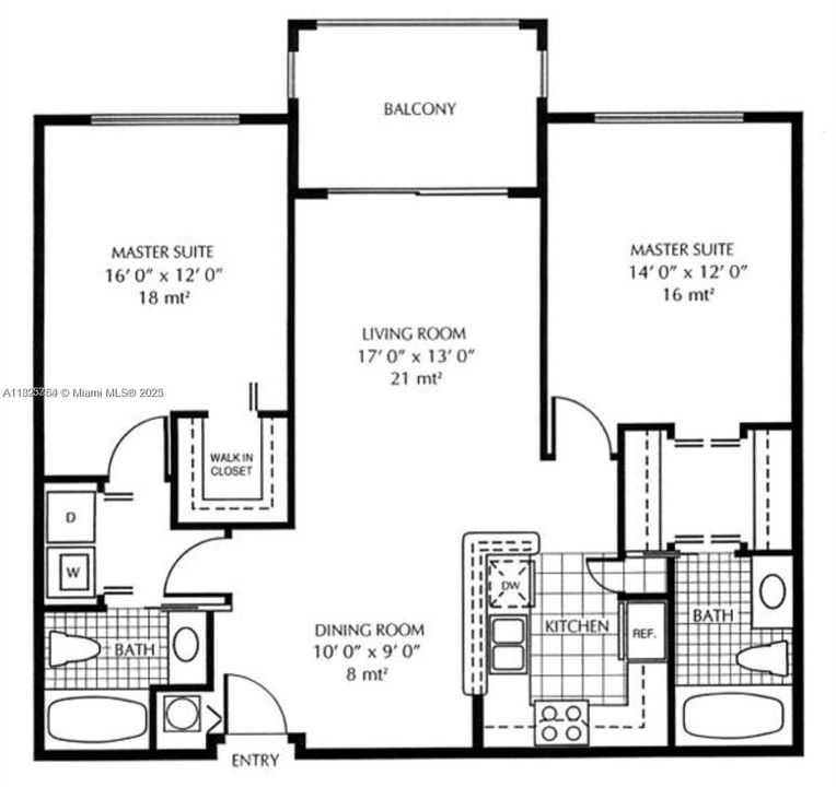 Recently Sold: $429,000 (2 beds, 2 baths, 1180 Square Feet)