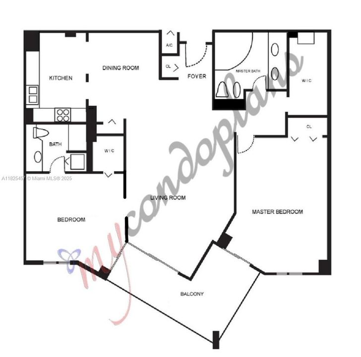 For Sale: $368,000 (2 beds, 2 baths, 1312 Square Feet)