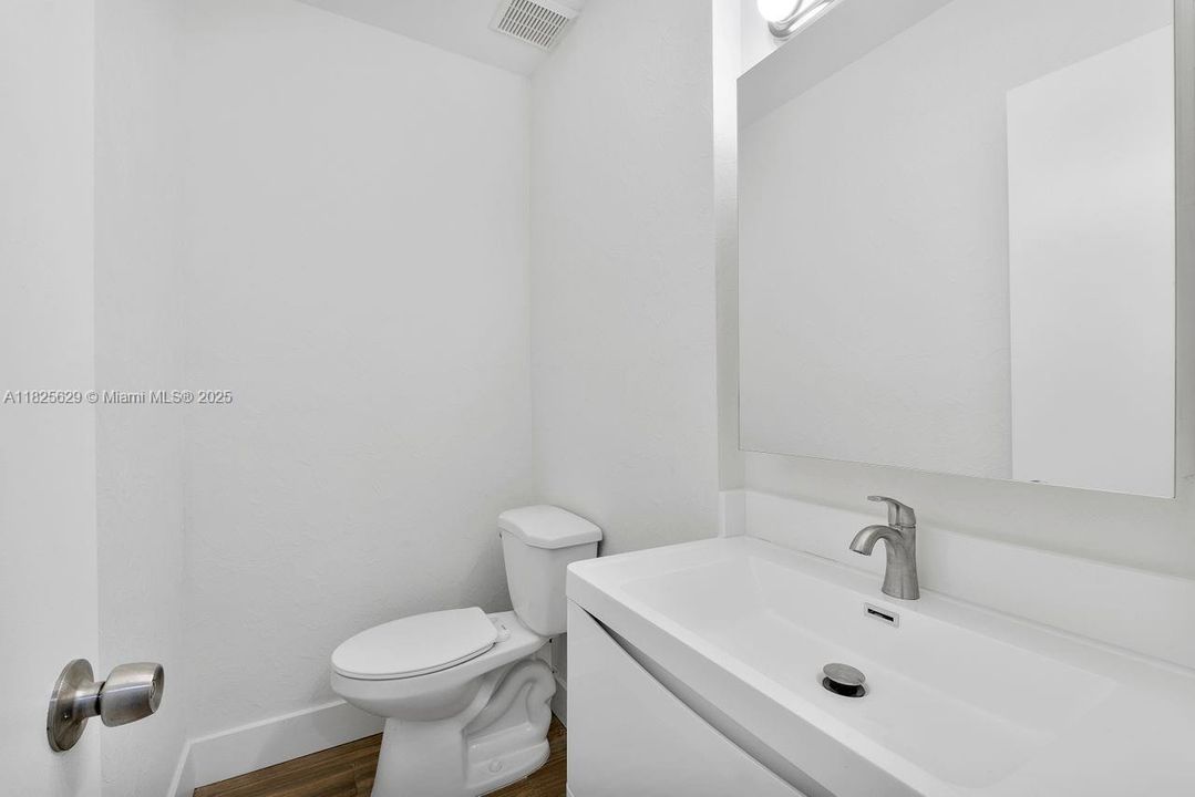 Half Bath front entry