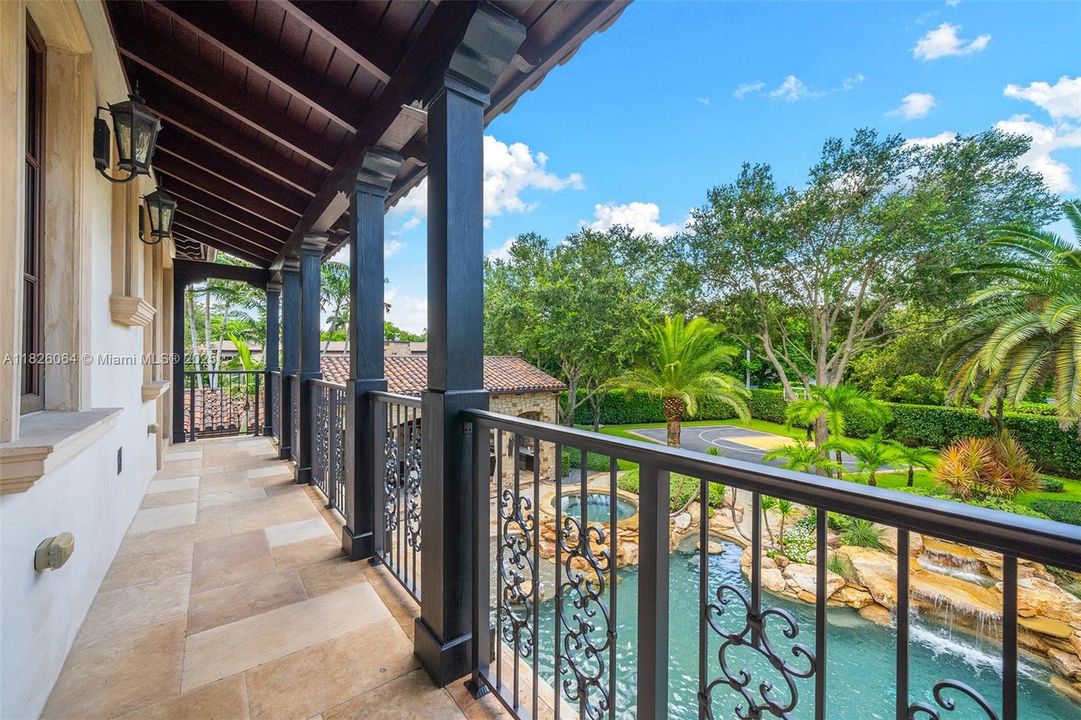 Bedroom Balconies and views