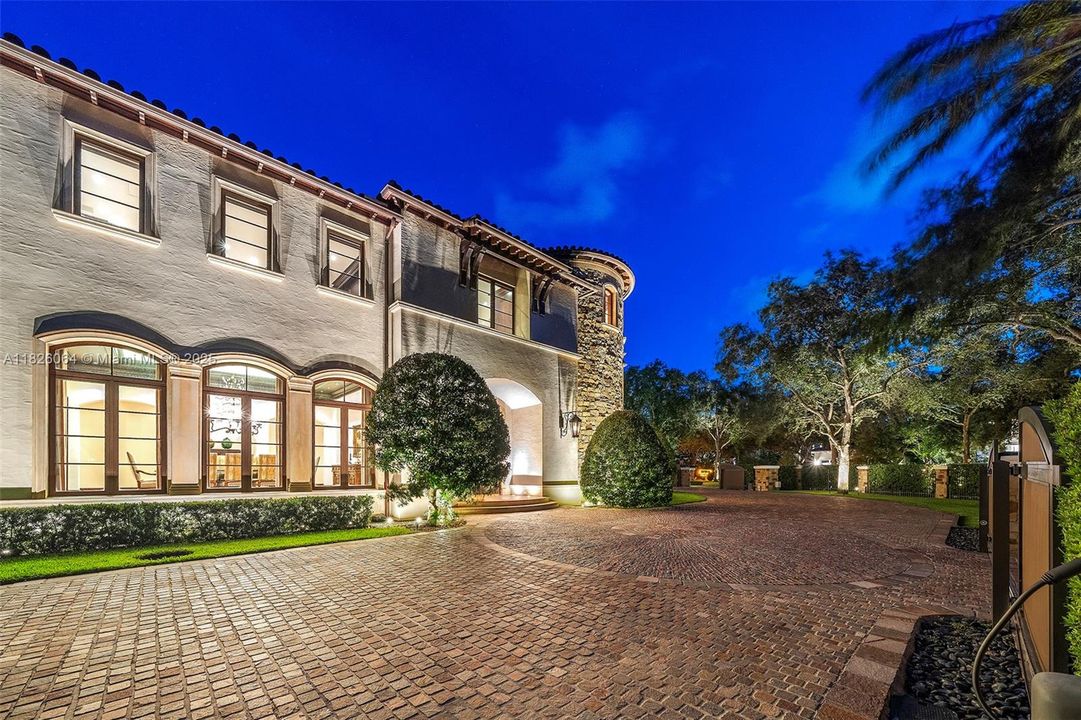 Side of Entrance of Home