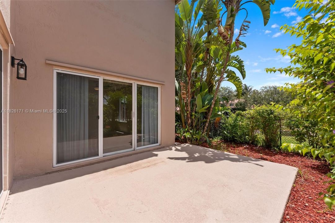 Lakefront Patio View
