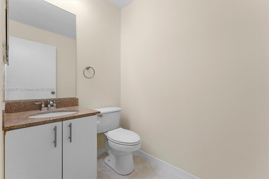 Half Bathroom 1st floor