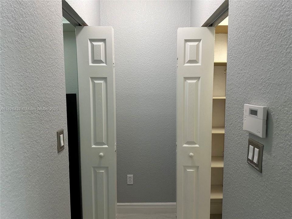 Two Closets in Primary Bedroom