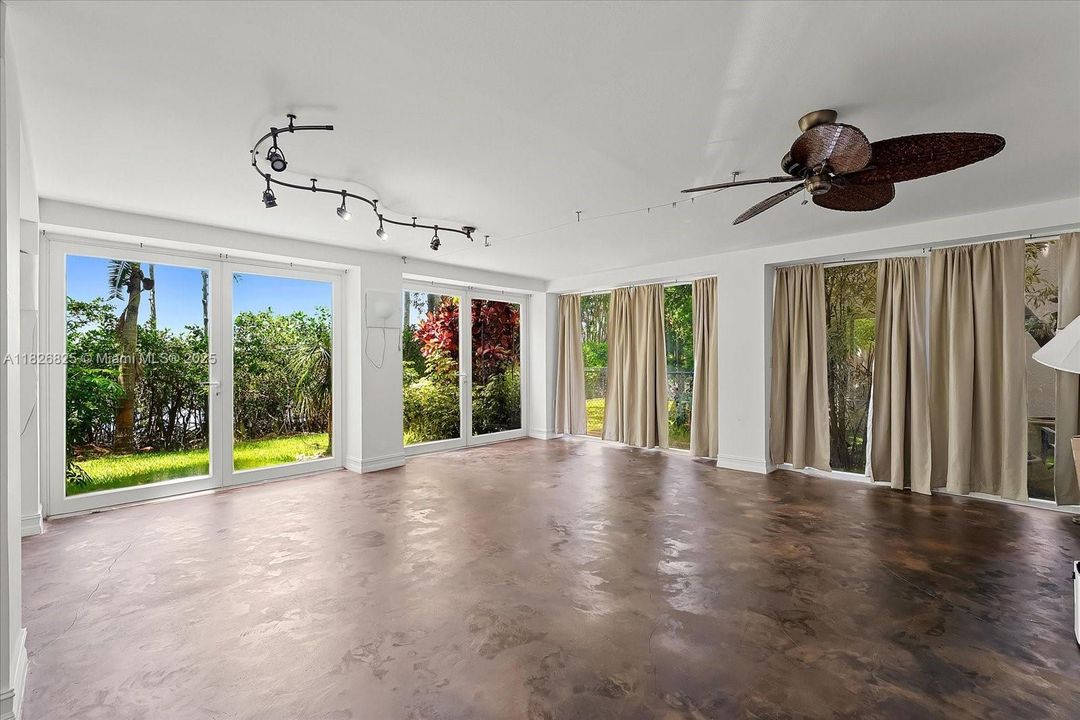 Finished lower level