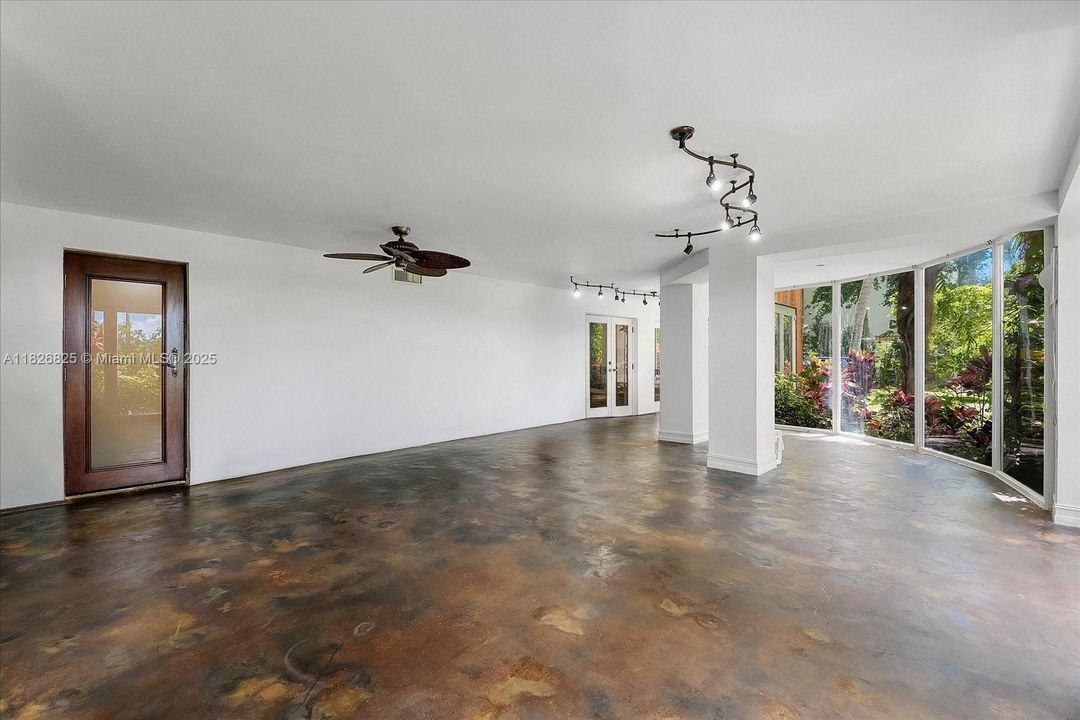 Finished lower level