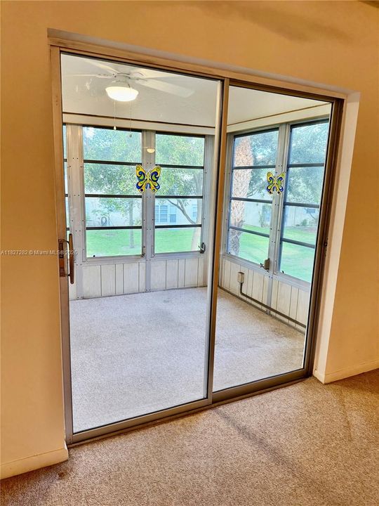 Living Rm Sliding Doors