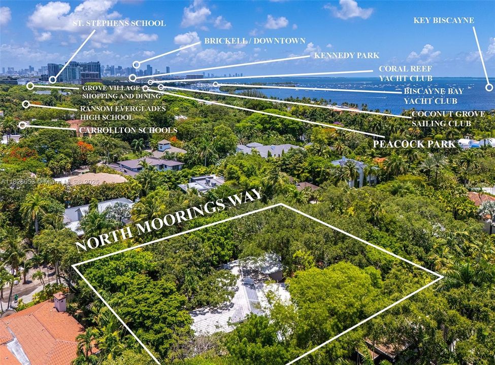 Proximity to schools, parks, downtown Coconut Grove