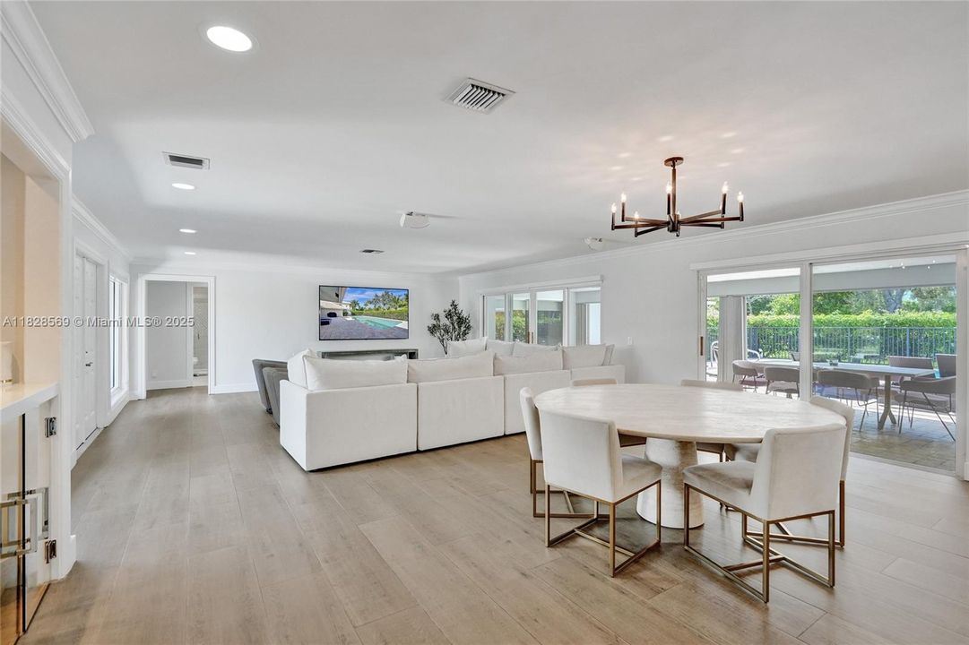 Hurricane-impact windows, doors, and sliding glass doors installed throughout the home for added safety, efficiency, and peace of mind.