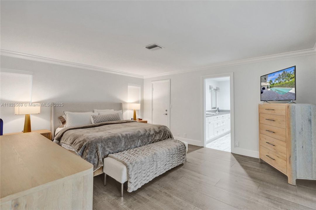 See any furniture you love? Many pieces are available for separate purchase, offering the new homeowner a chance to make these custom designer furniture from RH & Arhaus part of the home.