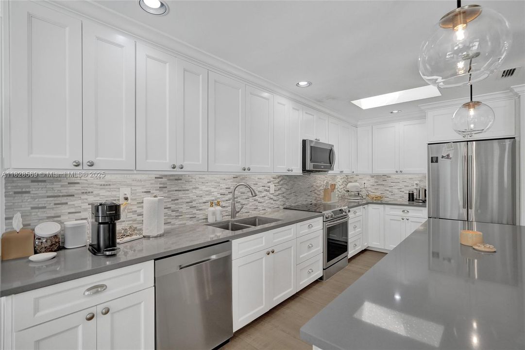 Stainless steel appliances