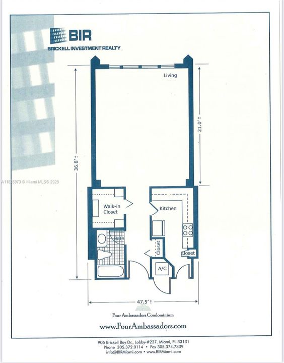 最近售出: $250,000 (0 贝兹, 1 浴室, 580 平方英尺)
