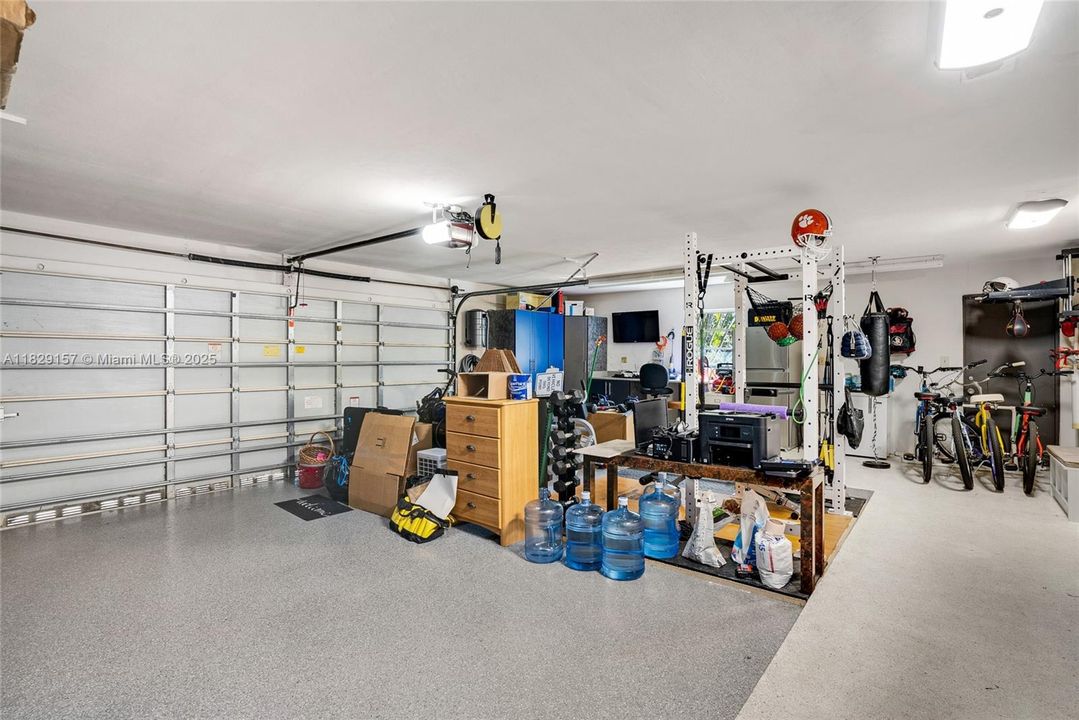 2 car plus work area